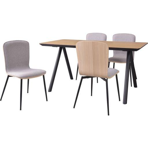 【メーカー直送】東谷 PC-106NA メイソン ダイニングチェア（ナチュラル） Azumaya 東谷(あずまや) メイソン ダイニングチェア ナチュラル PC-106NA