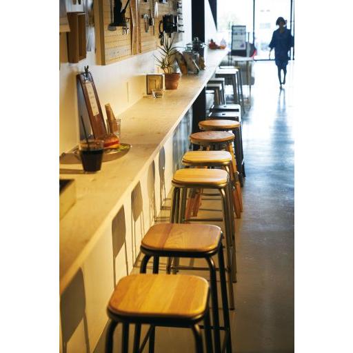 東谷(あずまや) ハイスツール ブラック PC-67BK【メーカー直送品