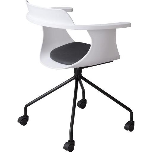 【メーカー直送】東谷 PC-986WH デスクチェア（ホワイト） Azumaya 東谷(あずまや) デスクチェア ホワイト PC-986WH【メーカー直送品