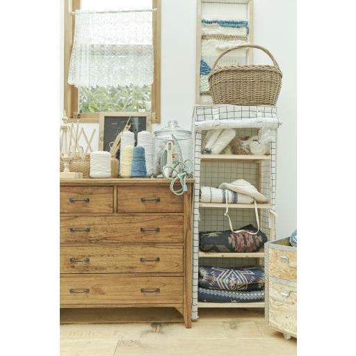 東谷(あずまや) ティンバー チェスト ブラウン PM-307【メーカー