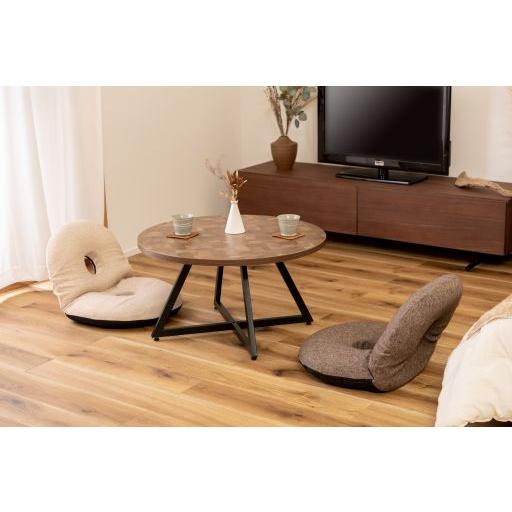 東谷(あずまや) ラウンドテーブル L ミックス PT-336MIX【メーカー直送