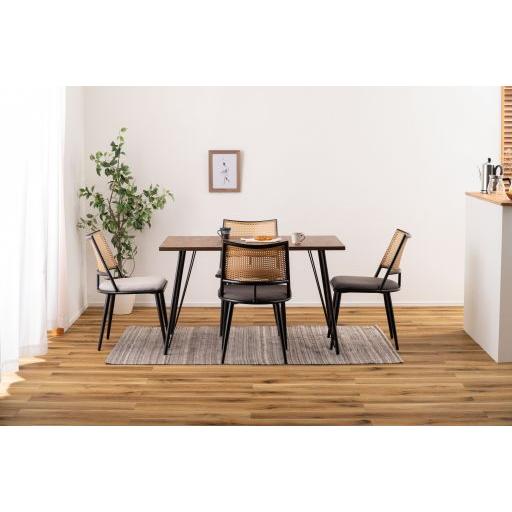 東谷(あずまや) ダイニングテーブル ミックス PT-337MIX【メーカー直送