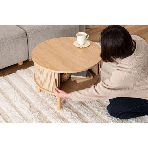 東谷(あずまや) センターテーブル ベージュ TAP-420BE【メーカー直送品