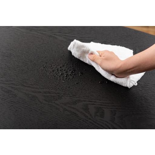 東谷(あずまや) サイドテーブル ブラック TEC-84BK【メーカー直送品