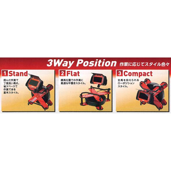 アサダ 管内検査カメラ クリアスコープ 2830HD-X TH2830 ※只今 アサダ 管内検査カメラ クリアスコープ 2830HD-X TH2830 ※只今