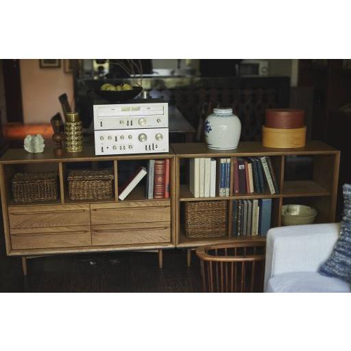 東谷(あずまや) オープンシェルフ ブラウン TIM-34BR【メーカー直送品】_4