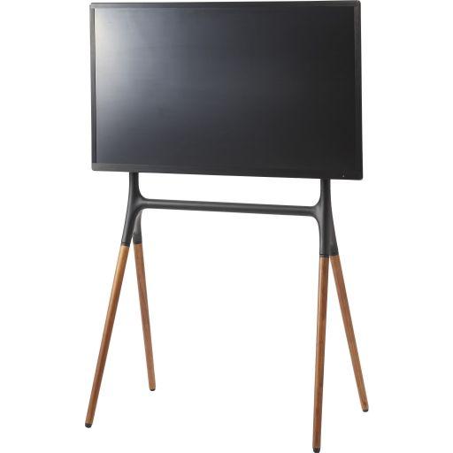 東谷(あずまや) テレビスタンド ブラック TS-21BK【メーカー直送品