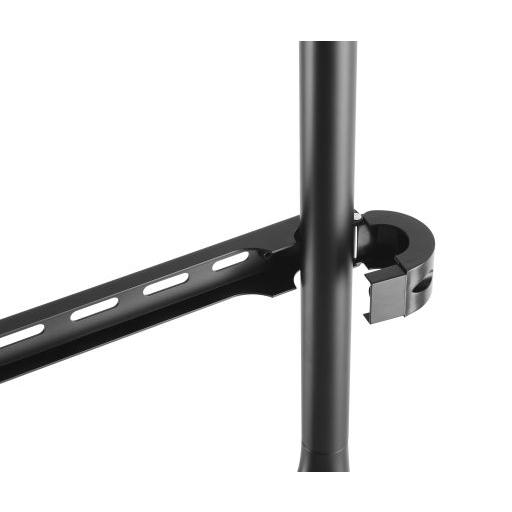 東谷(あずまや) テレビスタンド ブラック TS-21BK【メーカー直送品