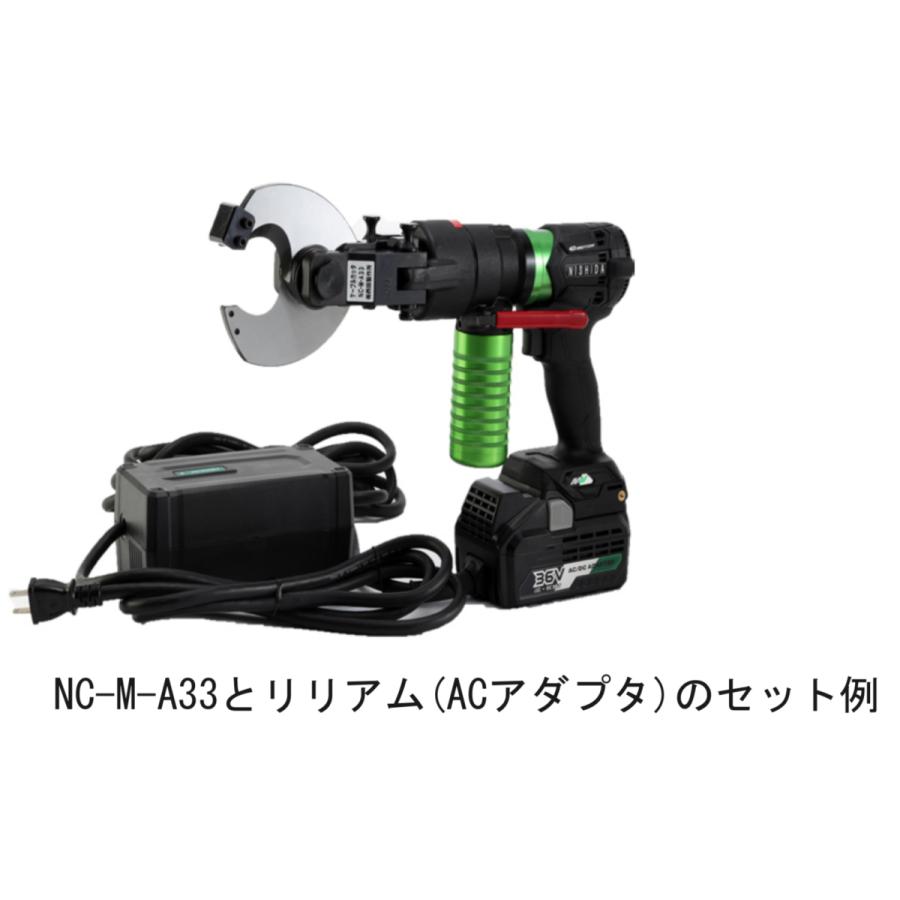 西田製作所 NC-M-A33 マルチパワーツール ケーブルカッタヘッド お