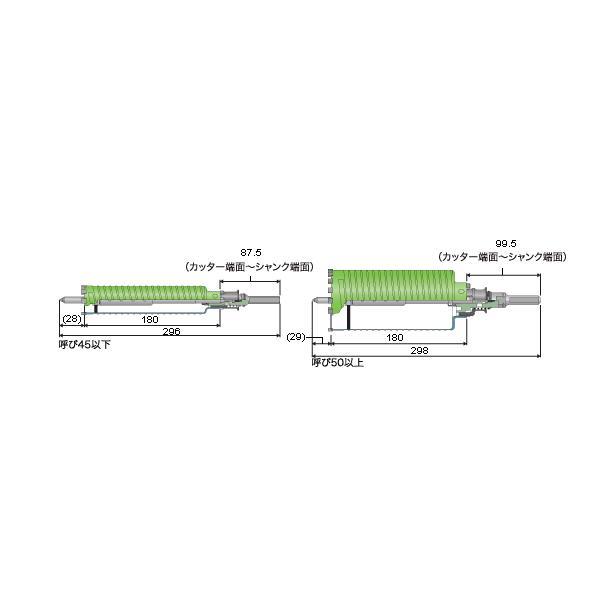 ミヤナガ ブロック用 ドライモンドコアドリルセット SDSシャンク PCB60R ミヤナガ ブロック用ドライモンドコアドリル(セット) SDSプラス