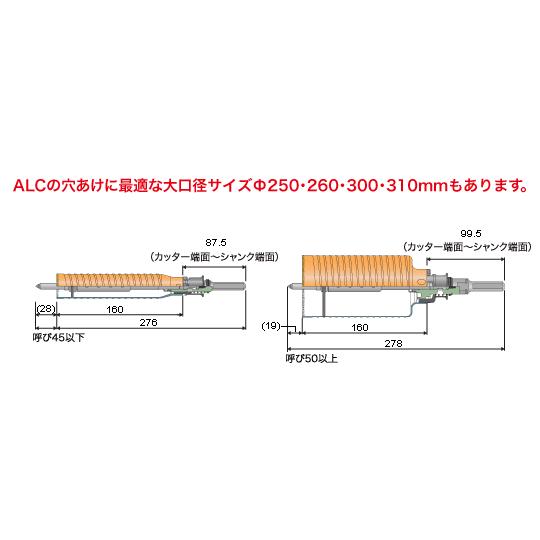 ミヤナガ ハイパーダイヤコアドリル(セット) SDSプラスシャンク PCHP035R 1〜2日で発送　刃先径35mm