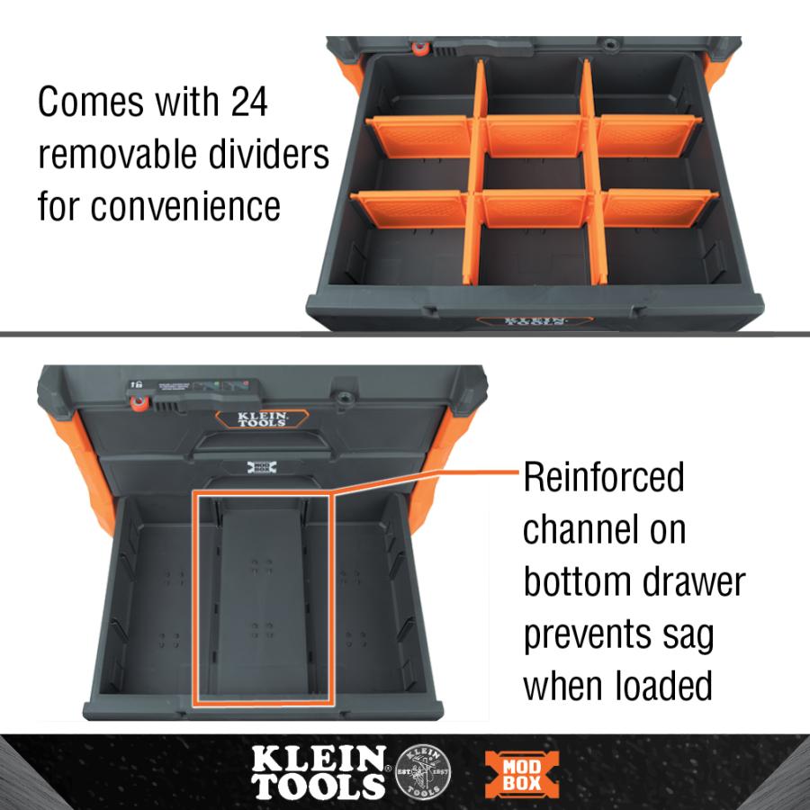 KLEINTOOLS クラインツール 54823MB MODBOX 3段引き出しツールボックス