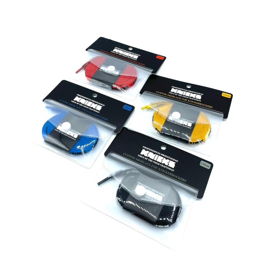 KNICKS（ニックス） AZ-58809 KNICKS SHOELACE ロゴ入り ロゴ編み込み