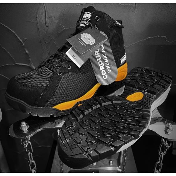 KNICKS ニックス BA-AZ 安全靴 コーデュラバリスティック生地 【赤・青  