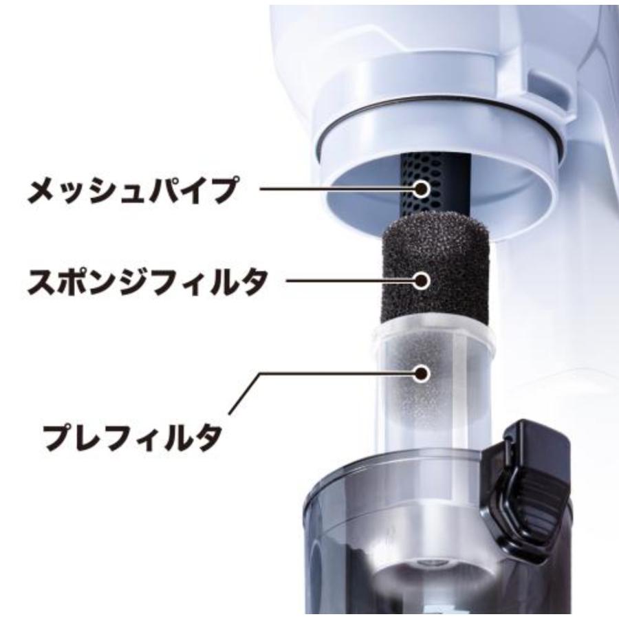 マキタ（makita） CL003GRDW 充電式クリーナ （ホワイト） バッテリ