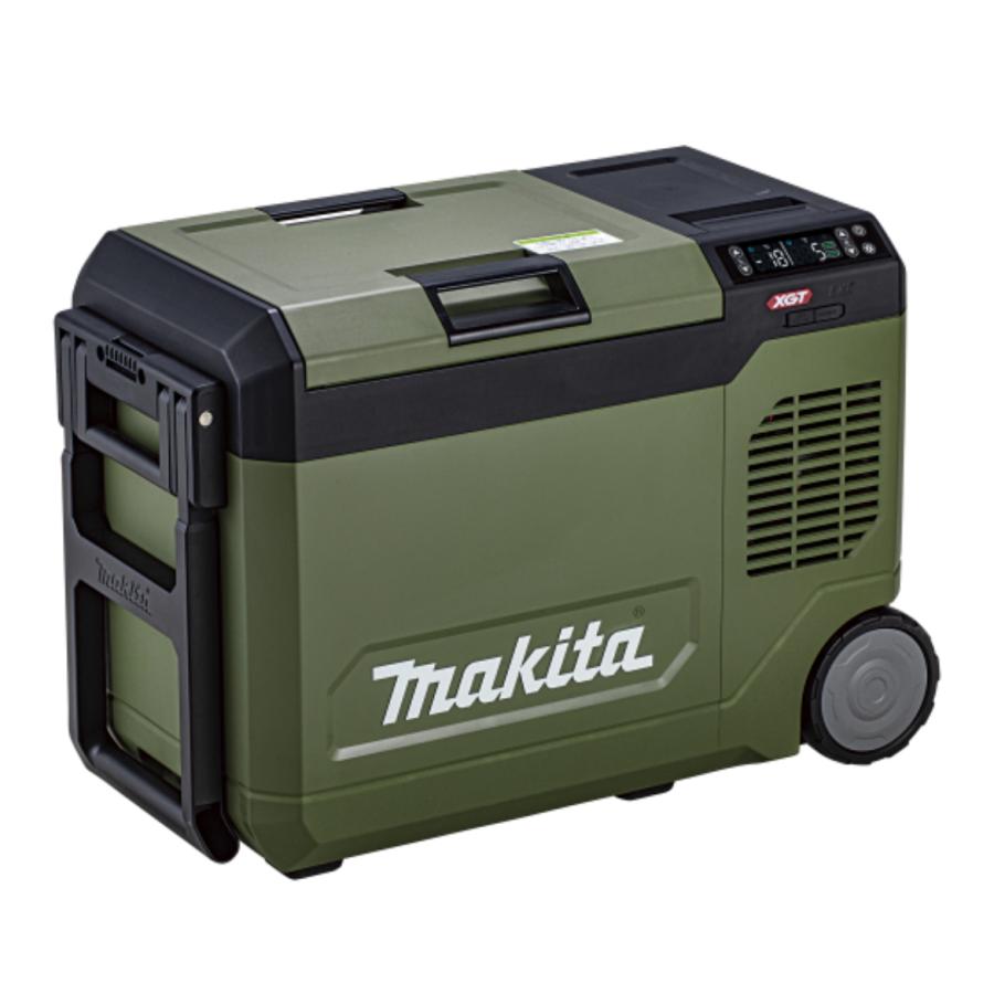 Makita XGT 冷温庫 大容量 オリーブグリーン今なら、バッテリー2個付 マキタ（makita） CW006GZ 40Vmax対応 充電式保冷温庫［青］［オリーブ
