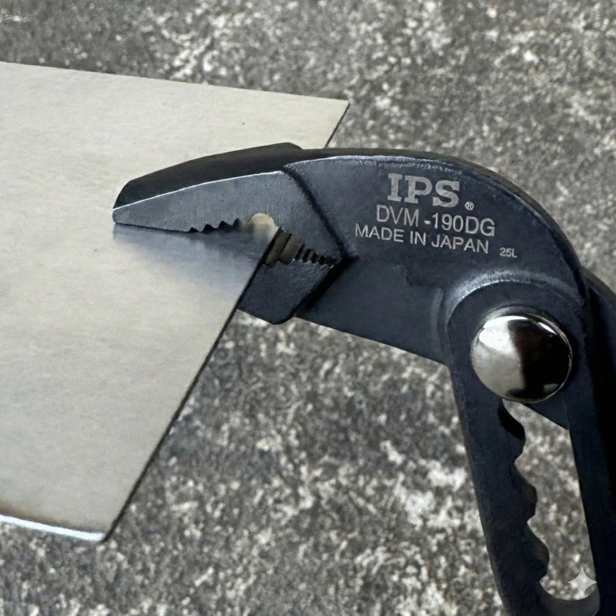 IPS PLIERS DVM-190DG ダイヤモンドバイスモータ プライヤー モンキー