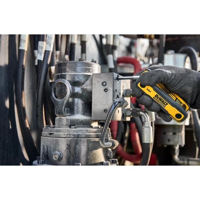 DEWALT デウォルト DWHT70267 タフシリーズ折りたたみ式六角レンチ