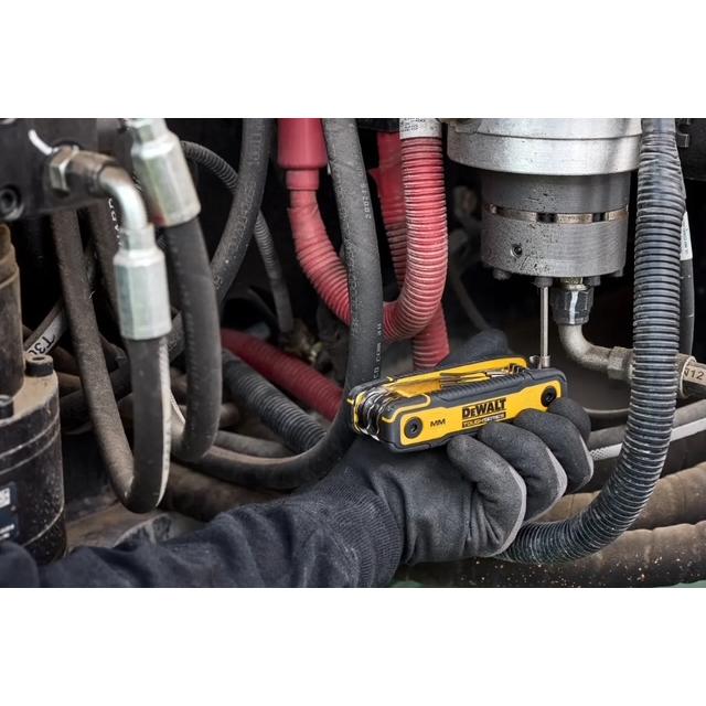DEWALT デウォルト DWHT70267 タフシリーズ折りたたみ式六角レンチ