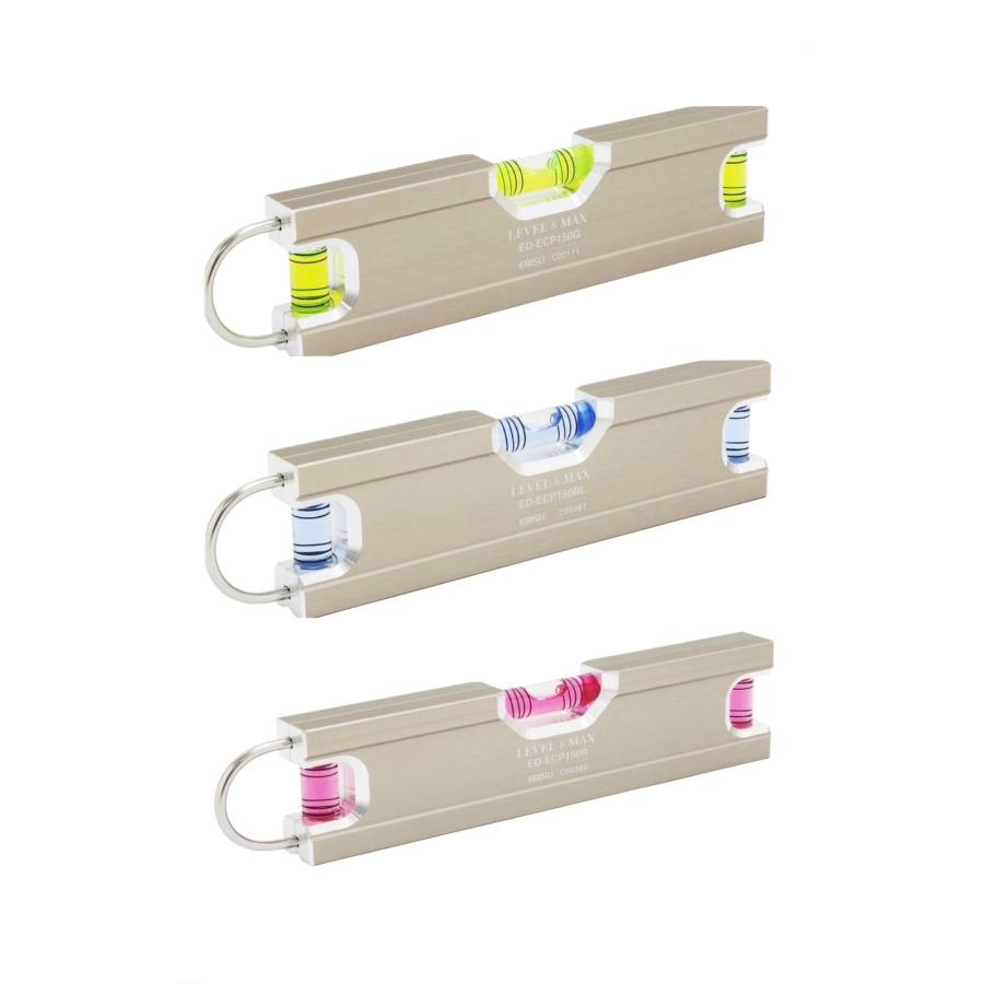 新潟精機株式会社 ED-ECP150 電工レベルPRO 垂平 カラー（気泡）ブルー