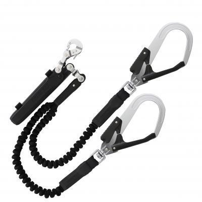 €€TAJIMA タジマ ハーネス用ランヤード　蛇腹ダブル2L A1JR150-WL2BK datemono_a1jr150-wl2bk