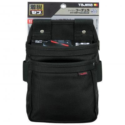 TAJIMA 腰袋2段小SFKBK-2S2H 楽天市場】TAJIMA SFKBK-2S2H 着脱式腰袋 K 2段小 ツインフック レザー