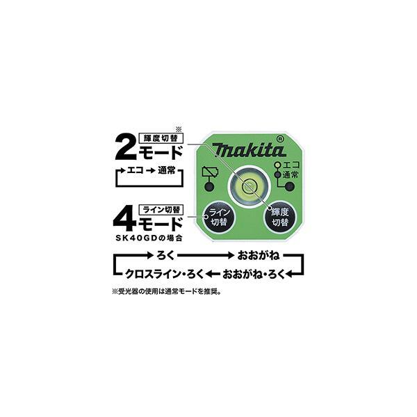 マキタ（makita） SK40GD 充電式屋内・屋外兼用墨出し器 CXTシンプル