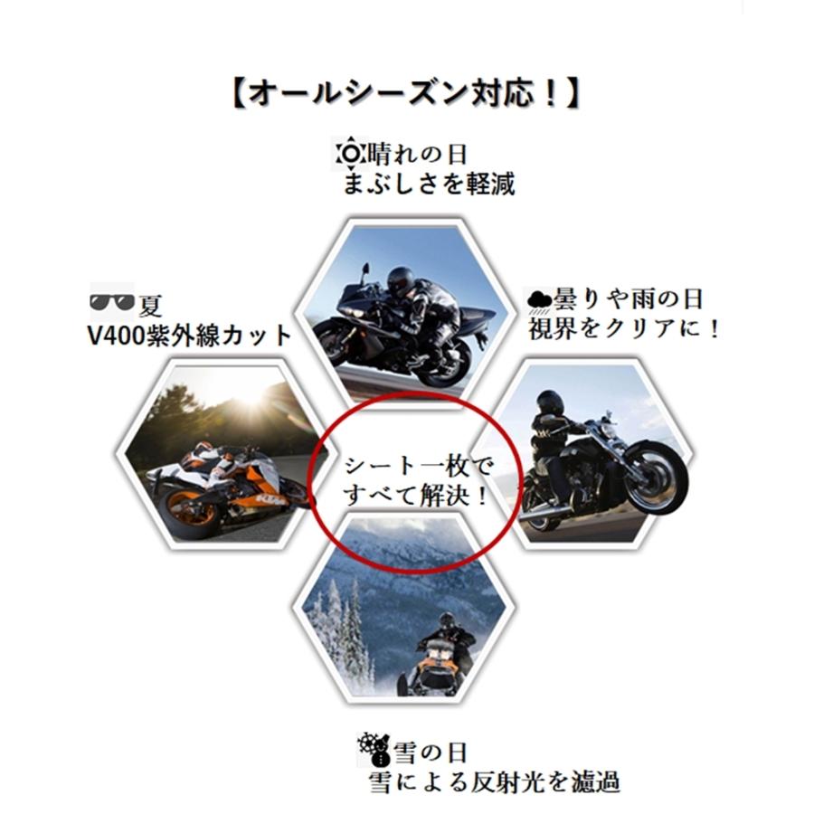 くもり止めシート ヘルメット バイク ピンロックシート シールド 曇り