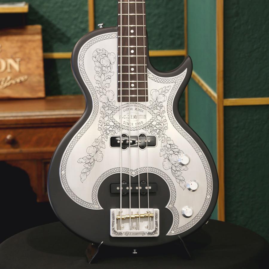 Zemaitis ゼマイティス ベース C22B MF BLK-1 メタルフロント 限定 
