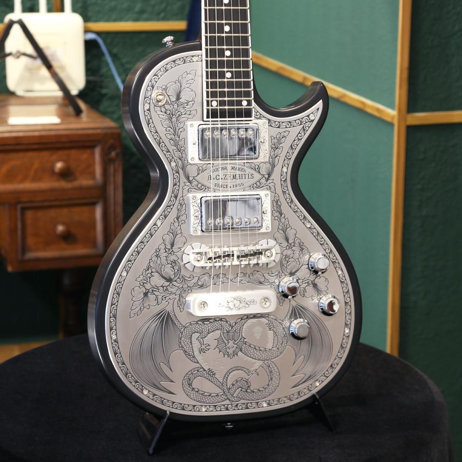 Zemaitis ゼマイティス エレキギター MFG-AC-24 Dragon & Heart