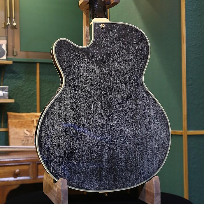 アウトレットセール D'Angelico ディアンジェリコ エレキ フルアコ Excel 59 Shield Tremolo Black Dog ダンカンPU P-90の画像