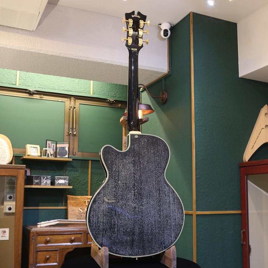 アウトレットセール D'Angelico ディアンジェリコ エレキ フルアコ Excel 59 Shield Tremolo Black Dog ダンカンPU P-90の画像