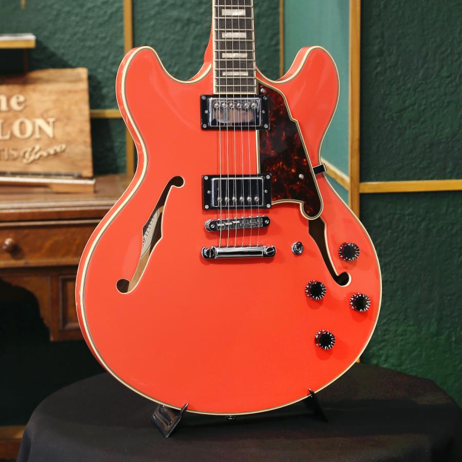 D'Angelico ディアンジェリコ エレキギター Premier DC, Fiesta