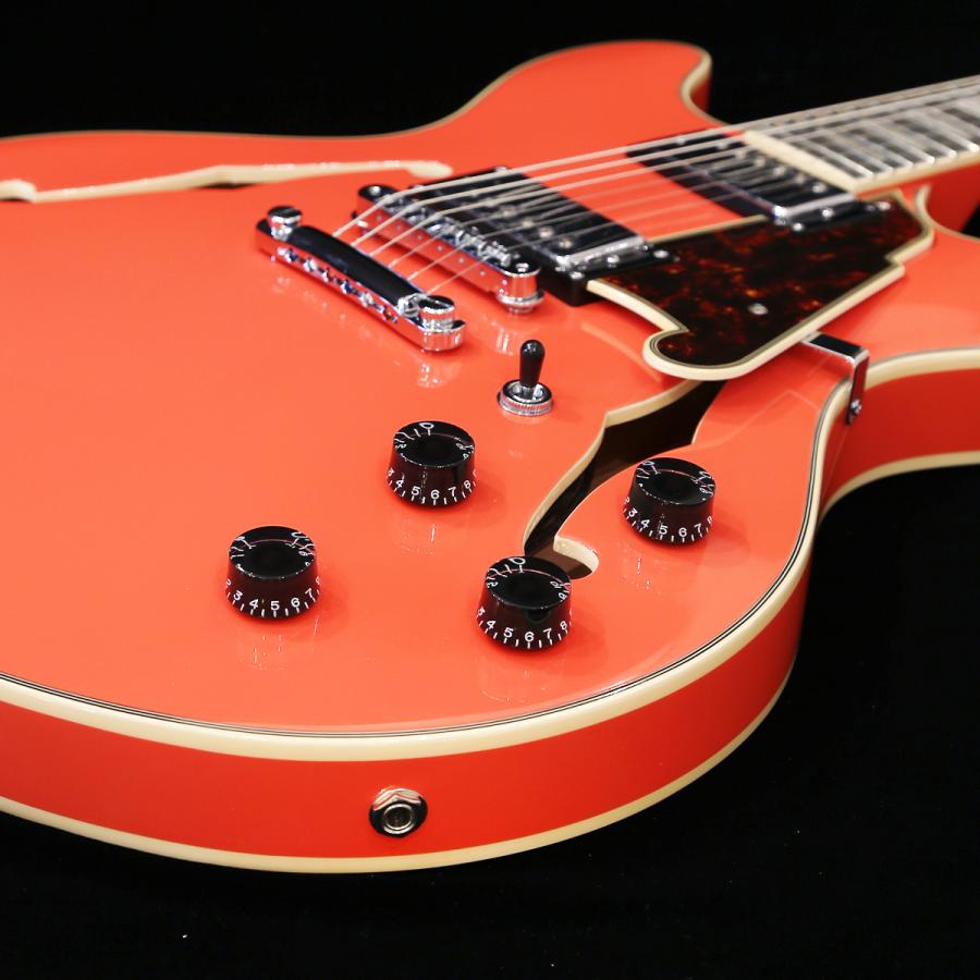 美品 D'Angelico Premier DC Fiesta Red D'Angelico Premier DC Fiesta Red エレキギター ディアン