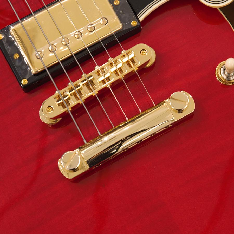 アウトレットセール D'Angelico ディアンジェリコ エレキギター セミアコ セミホロー Excel DC Trans Cherryの画像