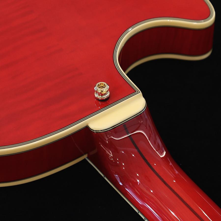 アウトレットセール D'Angelico ディアンジェリコ エレキギター セミアコ セミホロー Excel SS Trans Cherry ダンカンPUの画像