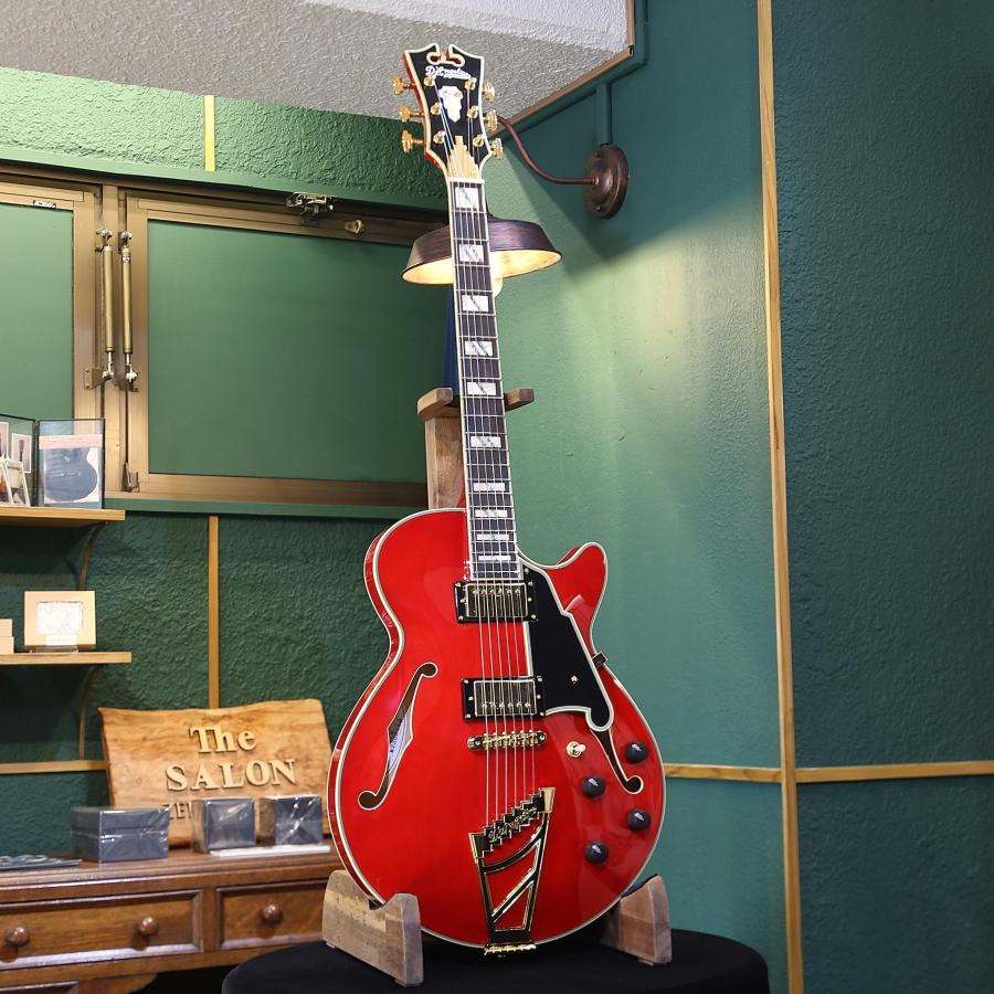 アウトレットセール D'Angelico ディアンジェリコ エレキギター セミアコ セミホロー Excel SS Trans Cherry ダンカンPUの画像