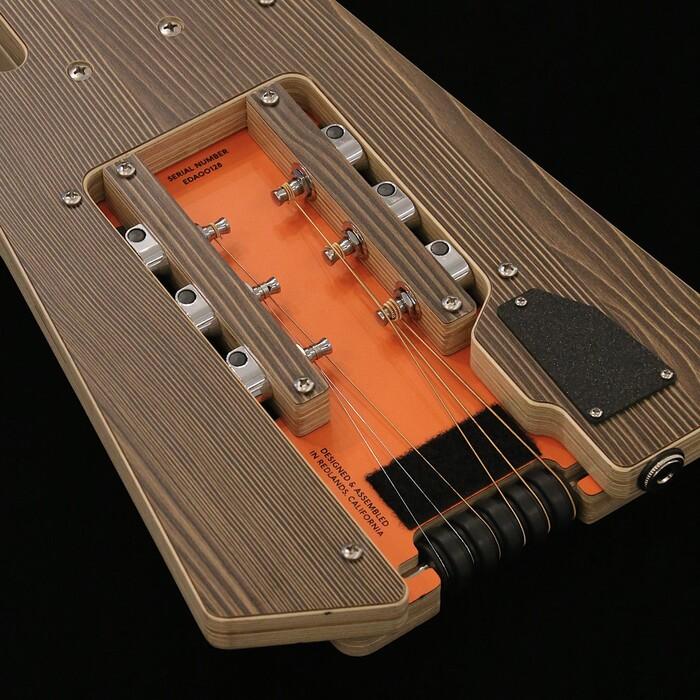 アウトレットセール Traveler Guitar トラベラーギター エレアコ Ultra-Light EDGE， Bittersweet Orange & Molten Lava 軽量 旅行用 アコギ_8