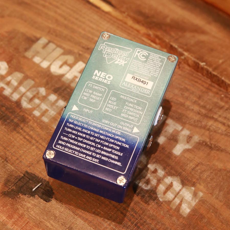 生産完了 AlexanderPedals ディレイペダルRadicalDelay Alexander Pedals アレクサンダーペダルズ Radical Delay DX