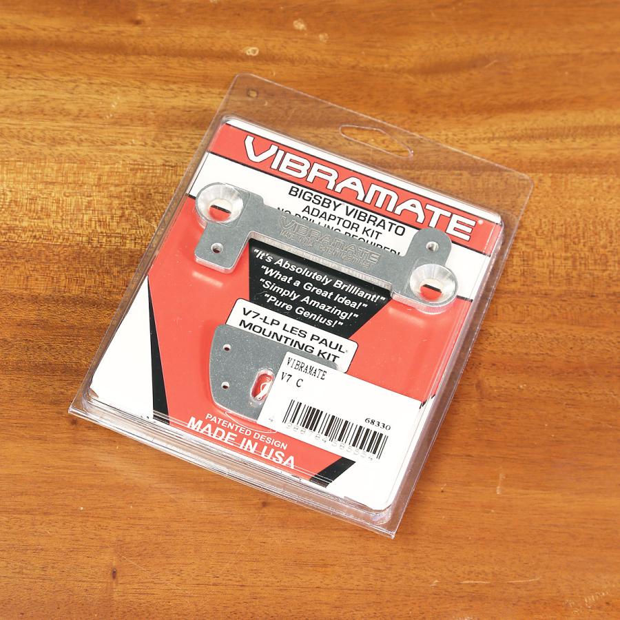 VIBRAMATE ヴィブラメイト V7-LP Mounting Kit, Chrome テイルピース