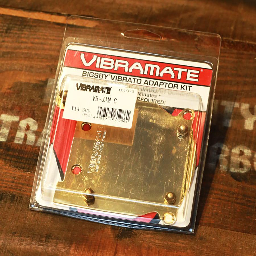 VIBRAMATE ヴィブラメイト V5-JAM Mounting Kit Gold テイルピース専用 マウントキット ゴールド｜kandashokai