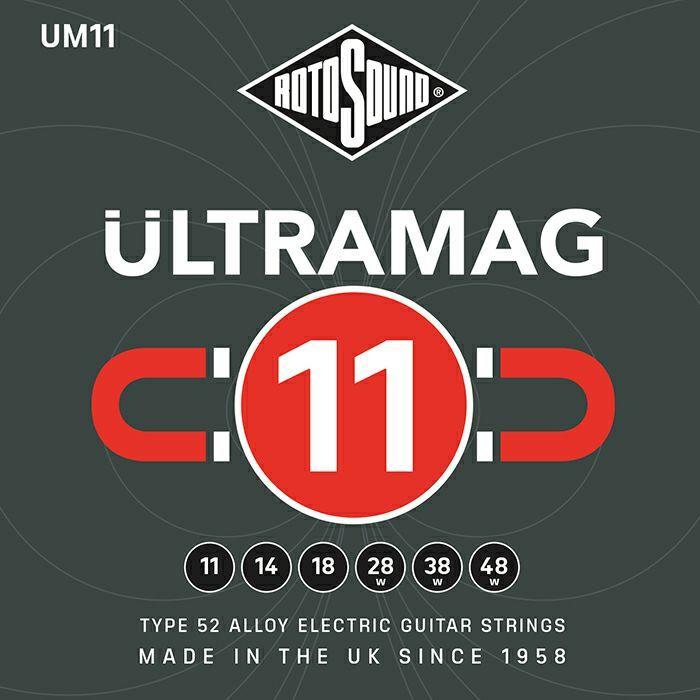2個セット Rotosound ロトサウンド ギター弦 ウルトラマグ「Ultramag Medium Type 52 Alloy, UM11」(.011-.048) エレキギター用｜kandashokai｜02
