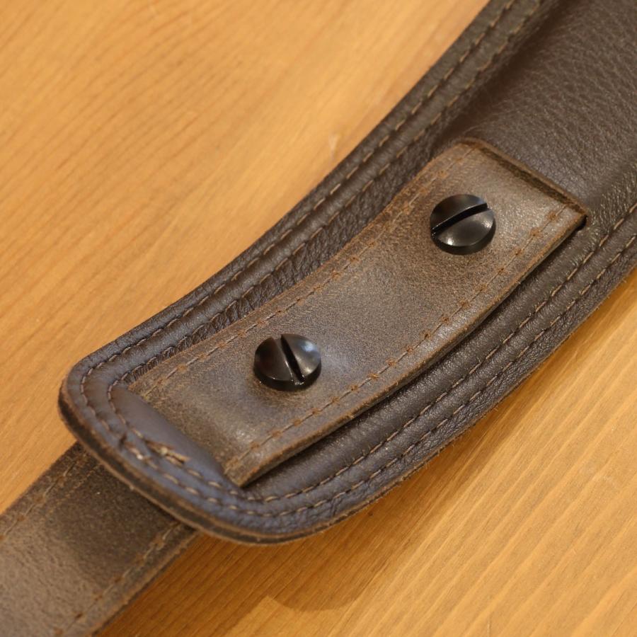 ギターストラップ LM Products レザーストラップ The Heritage Brown ブラウン レザー ストラップ 革 |  | 02