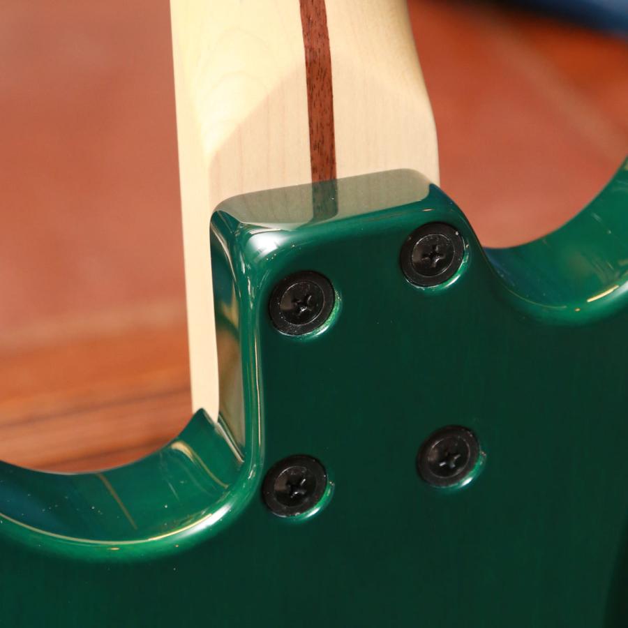 Greco グレコ エレキギター WS-Quilt 3S Trancelucent Green / Maple