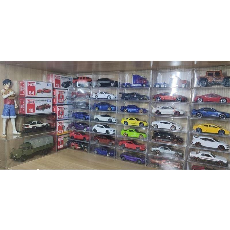 トミカ クリアケース ケース 収納 100枚セット 大 ミニカー フィギュア