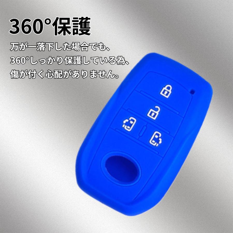 シエンタ キーカバー 4ボタン トヨタ専用設計 スマートキーケース キー