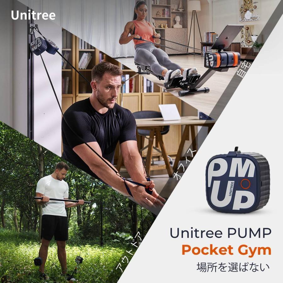 Unitree PUMP Pro ユニツリー パンプ プロ 10kgまで ネイビー 筋トレグッズ トレーニング器具 自宅 トレーニングマシン