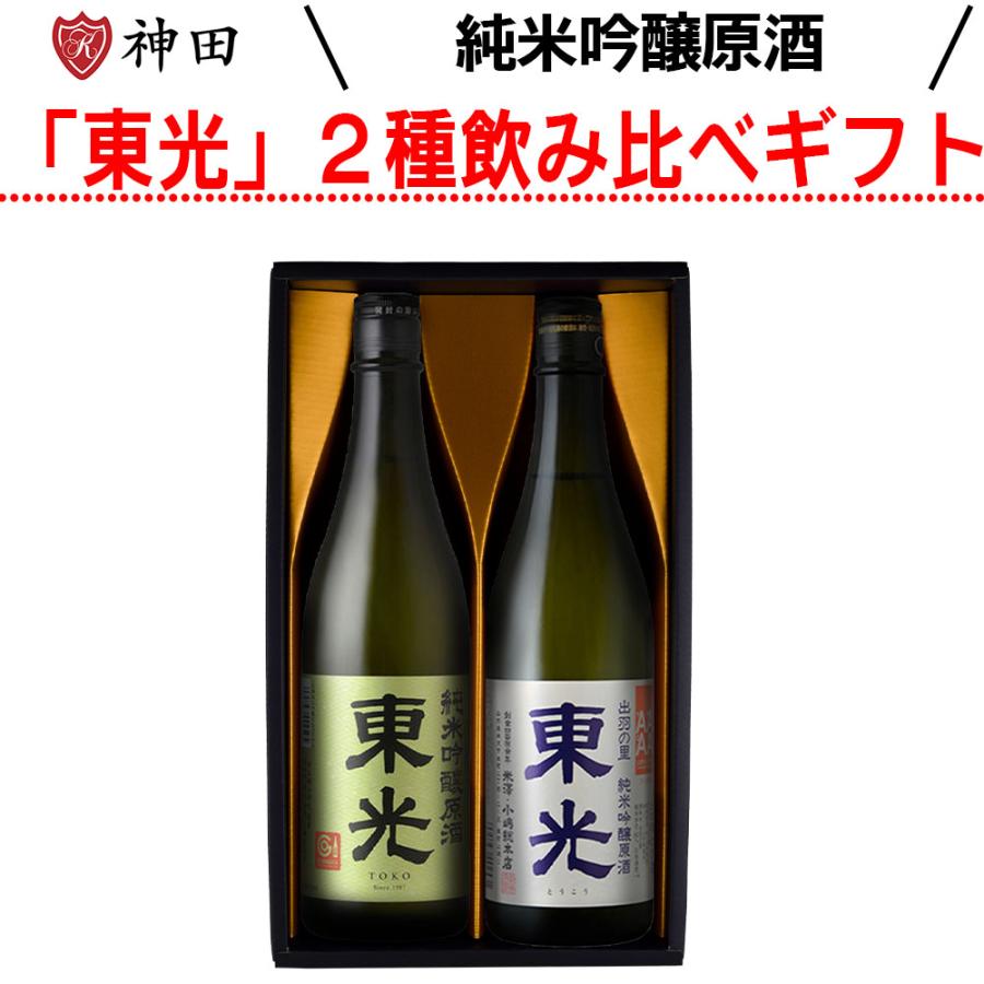 金賞受賞 日本酒ギフト 2本 セット 純米吟醸 原酒 東光 720ml母 