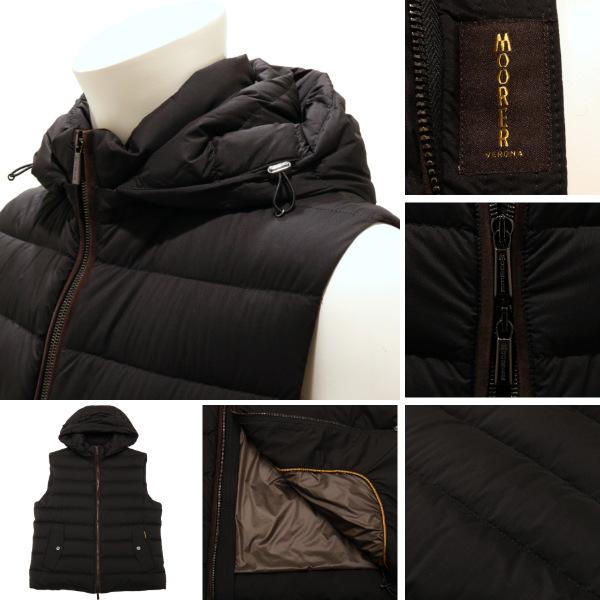 MOORER（ムーレー） 【国内正規品】 ダウンベスト メンズ ストレッチ