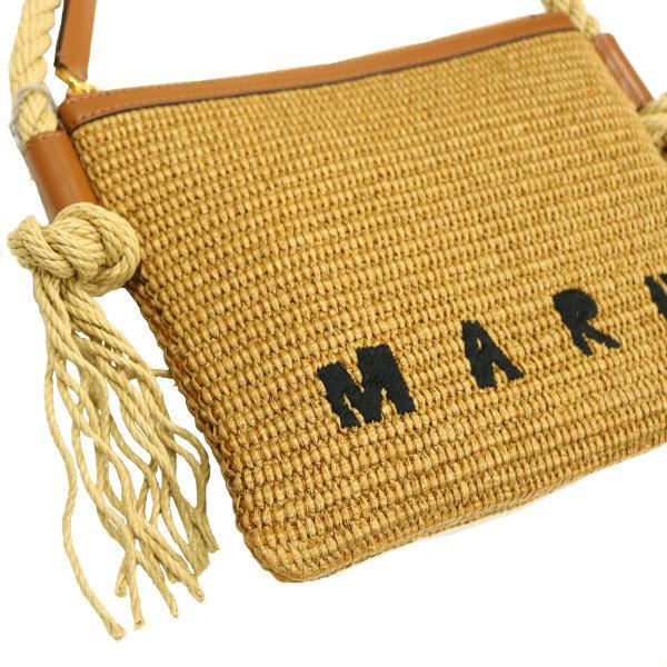 MARNI マルニ バッグ ショルダーバッグ MARCEL SUMMER ラフィア MARNI マルニ バッグ ショルダーバッグ MARCEL SUMMER ラフィア
